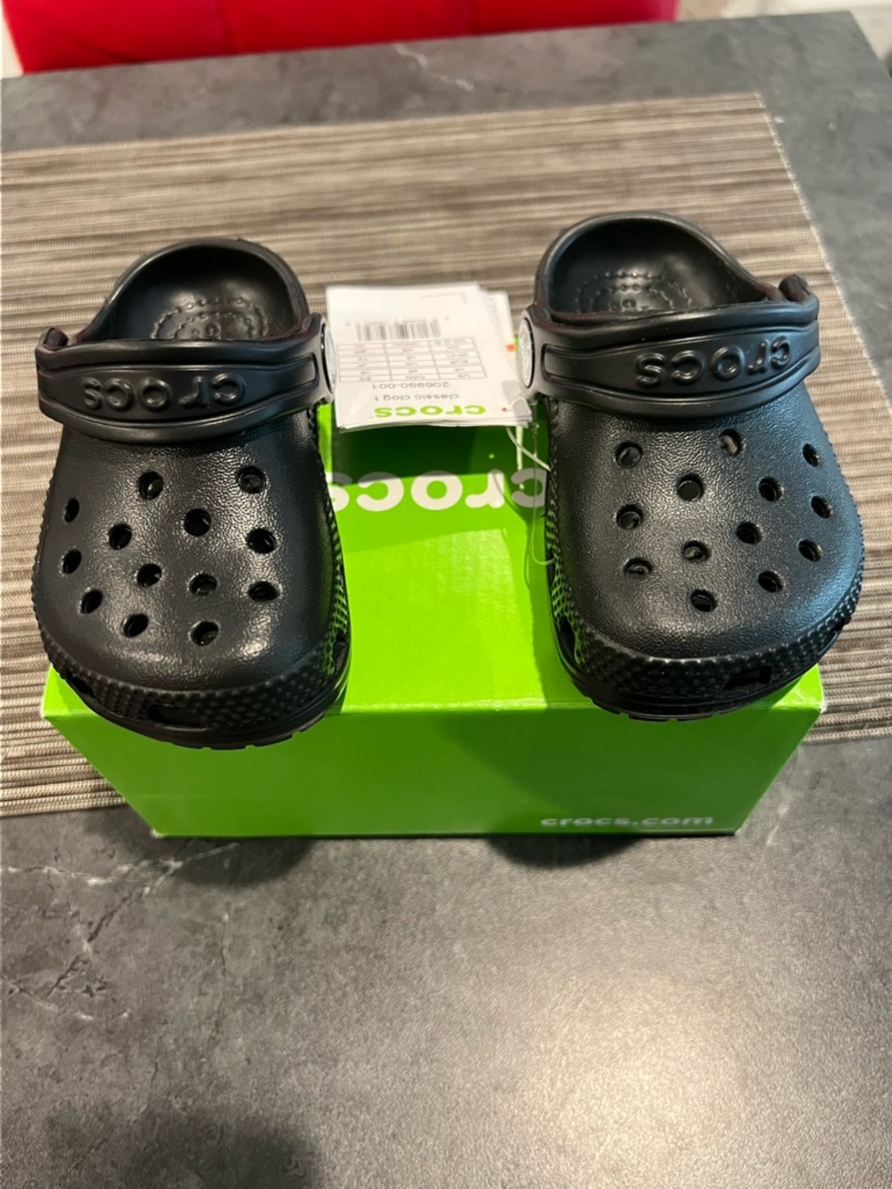 Crocs Toddler Classic Clog - Black